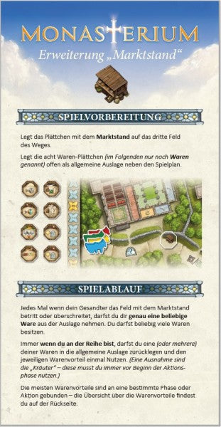 Monasterium: Marktstand DE (Erw.)
