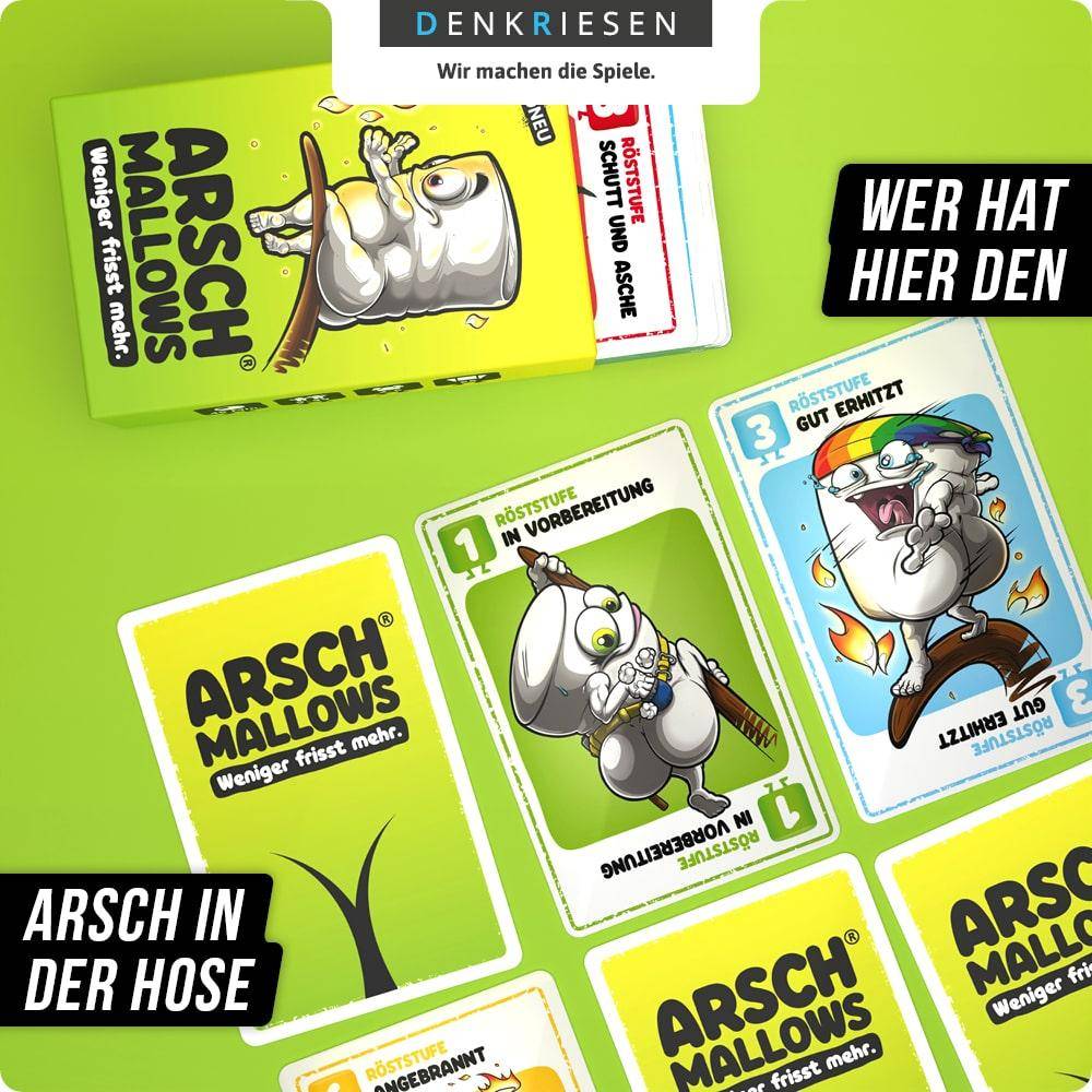 ARSCHMALLOWS - weniger frisst mehr, deutsch