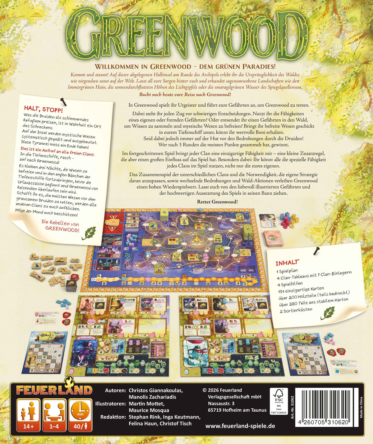 Greenwood, deutsch