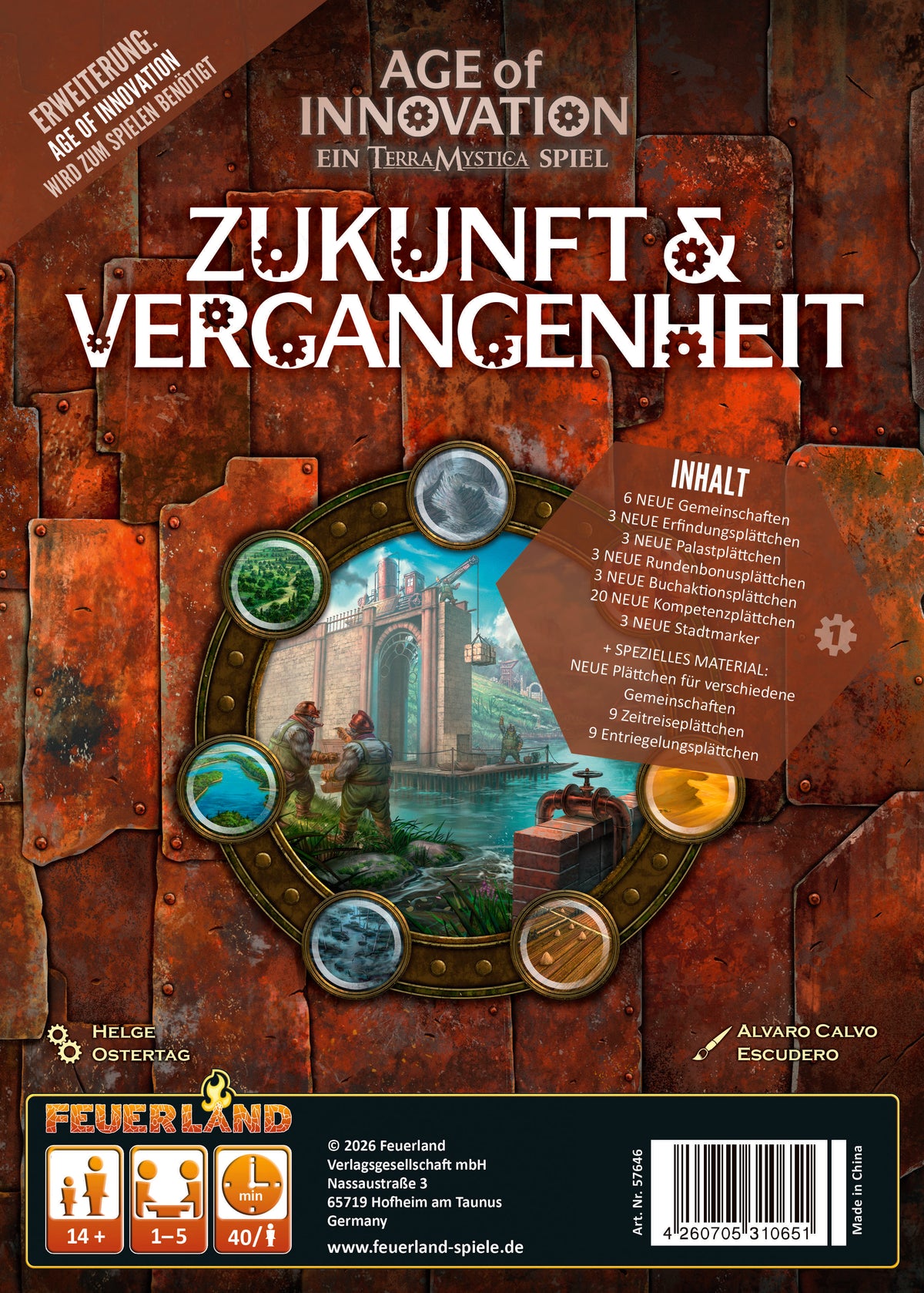 Zukunft und Vergangenheit - Age of Innovation, deutsch (Erw.)