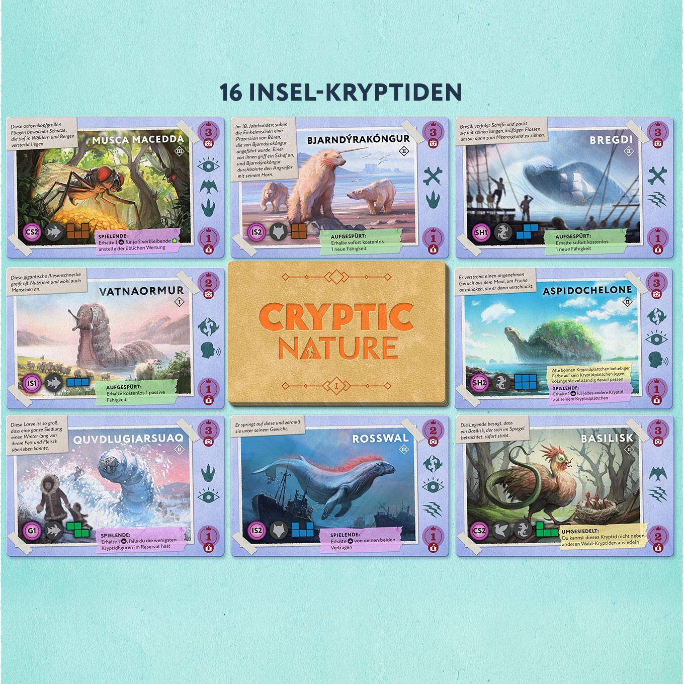Inseln - Cryptic Nature, deutsch (Erw.)