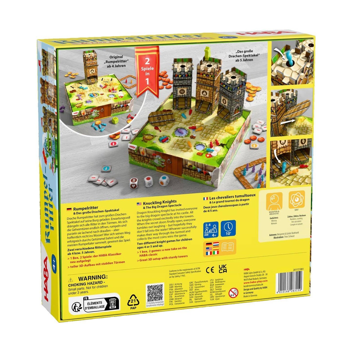 Rumpelritter & Das große Drachen-Spektakel, deutsch