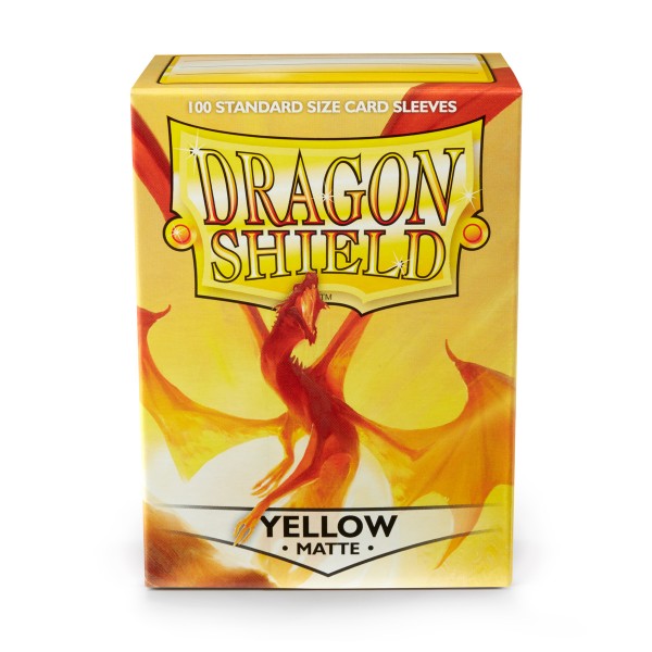 Dragon Shield Matte: Yellow (100 Stück)