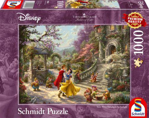 T. Kinkade: Schneewittchen, Tanz mit dem Prinzen, 1000 T.