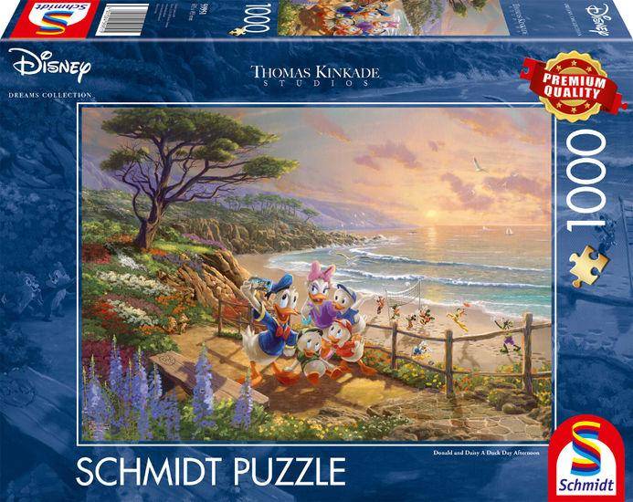T. Kinkade: Donald and Daisy A Duck Day Afternoon, 1000 T.
