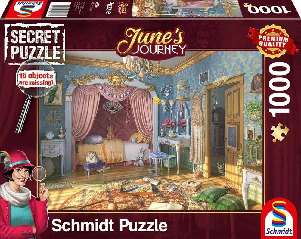 Secret Puzzle: June’s Schlafzimmer 1000 T.