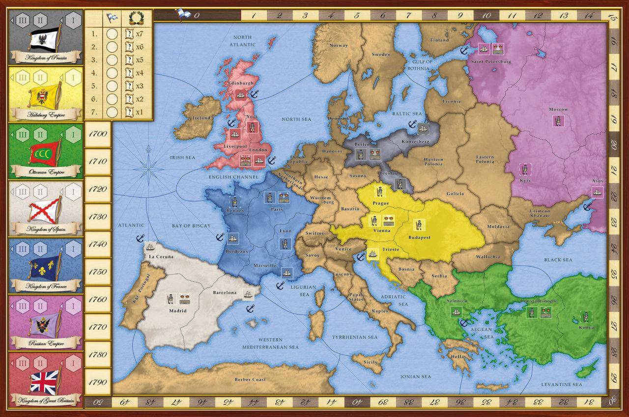 7 Empires, deutsch