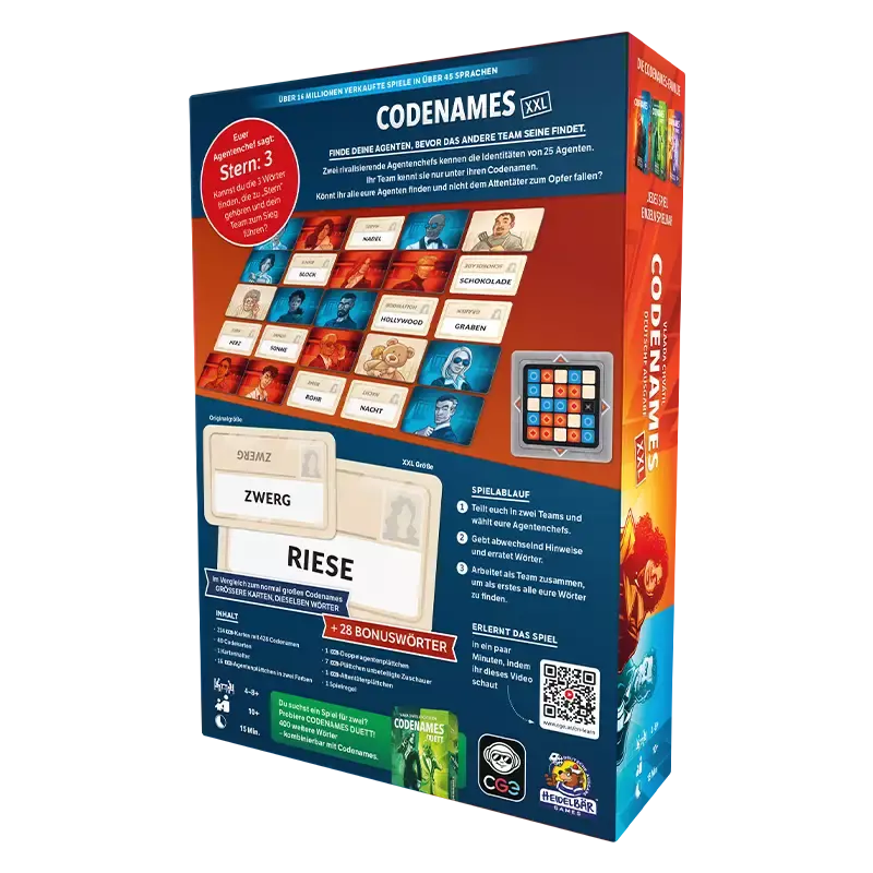 Codenames XXL, deutsch