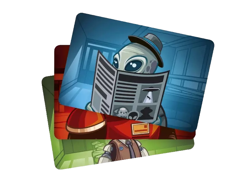 Sci-Fi - Codenames, deutsch (Erw.)