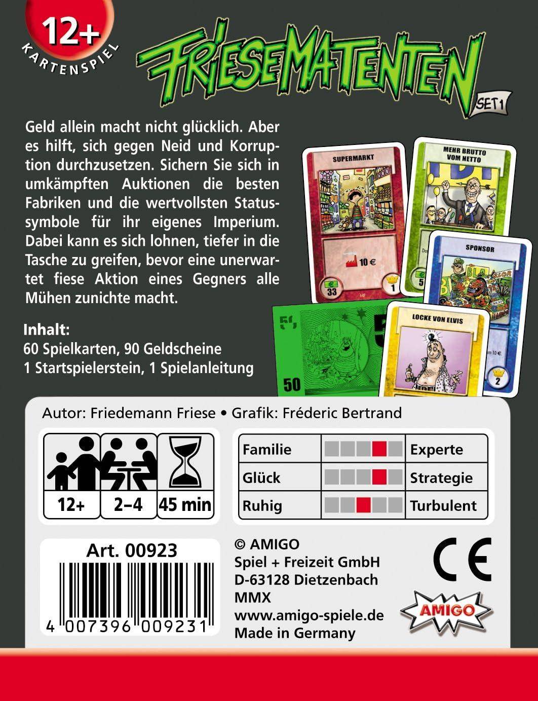 Friesematenten, deutsch