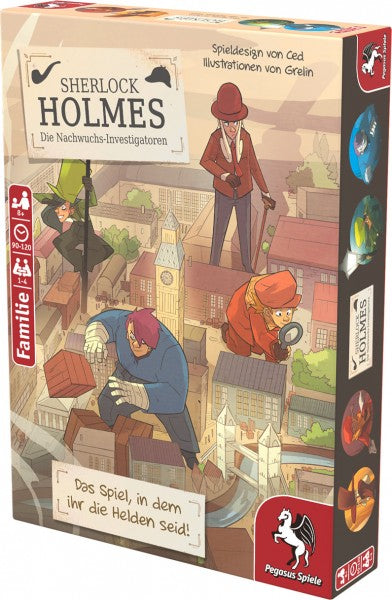 Sherlock Holmes: Die Nachwuchs-Investigatoren (Krimi-Comic-Spiel)
