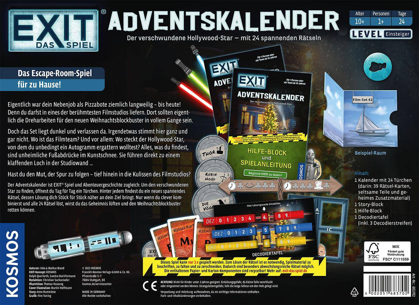 Exit - Das Spiel: Adventskalender 2024