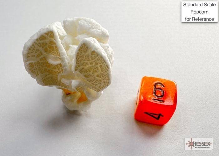 Würfelset Mini Vortex Orange/black (7)