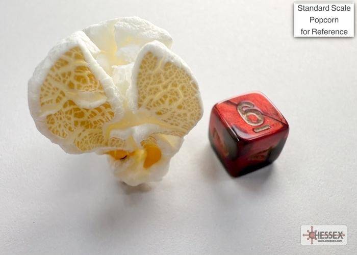 Würfelset Mini Gemini Black-Red/gold (7)