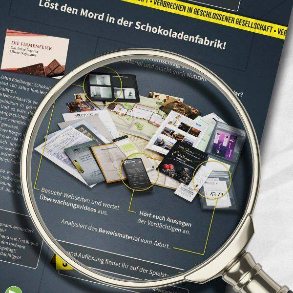 Ermittlerspiel: Die Firmenfeier