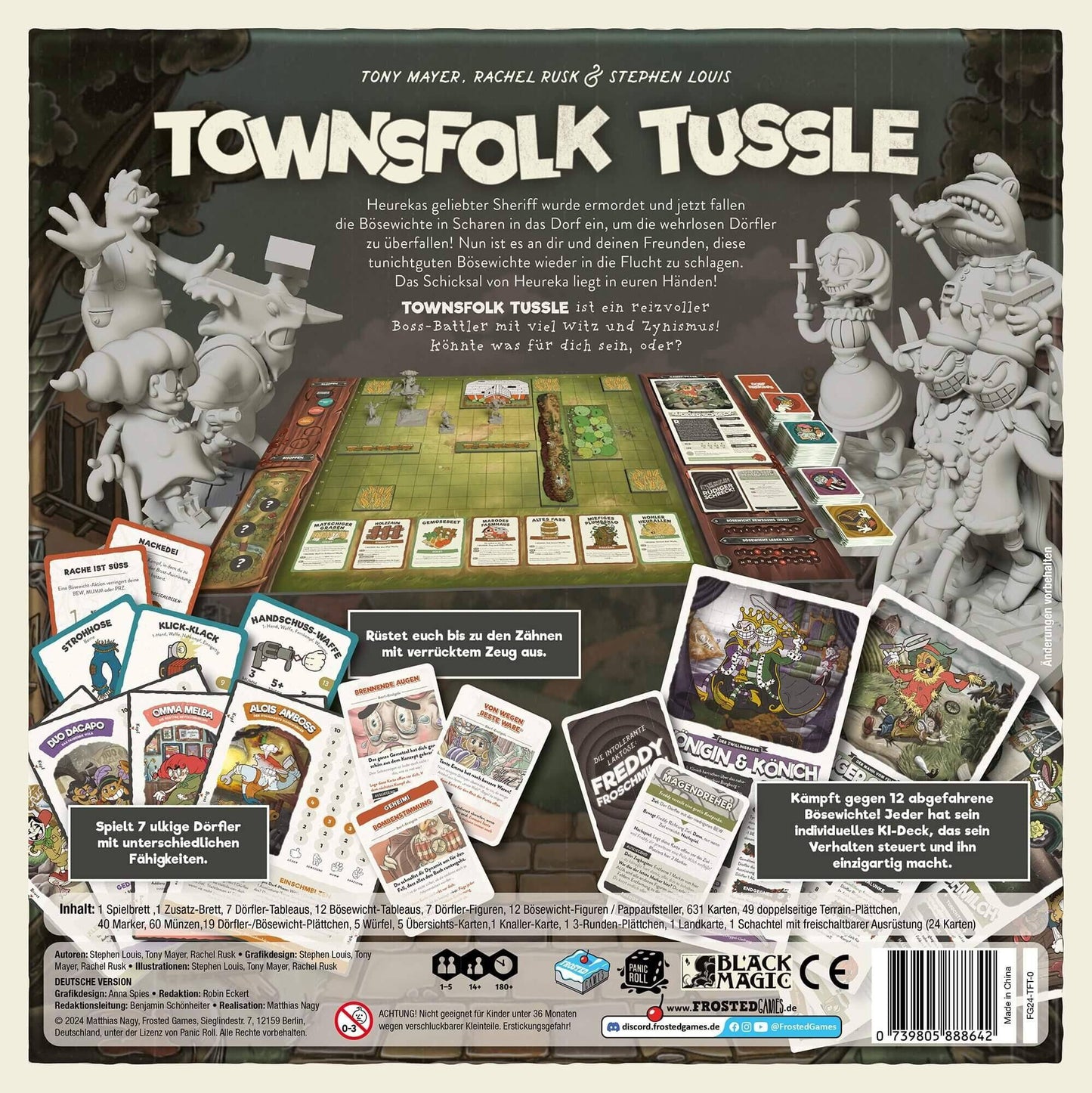 Townsfolk Tussle, deutsch