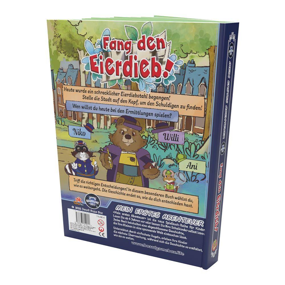 Fang den Eierdieb! - Mein erstes Abenteuerbuch, deutsch