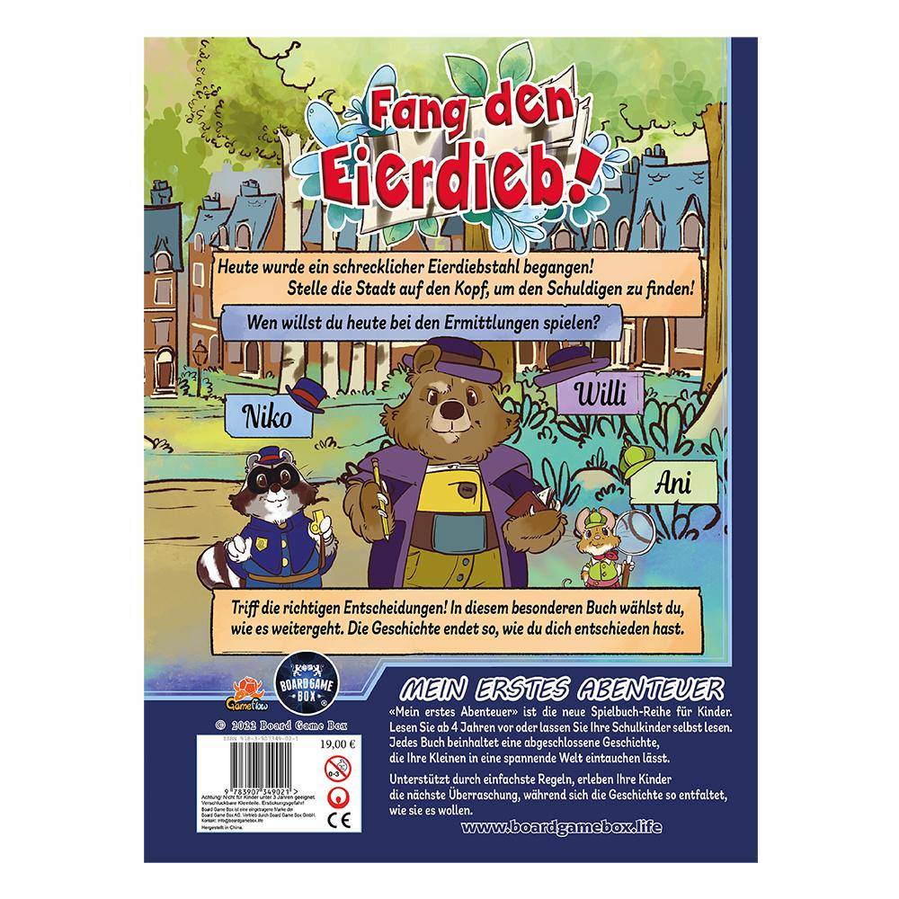 Fang den Eierdieb! - Mein erstes Abenteuerbuch, deutsch