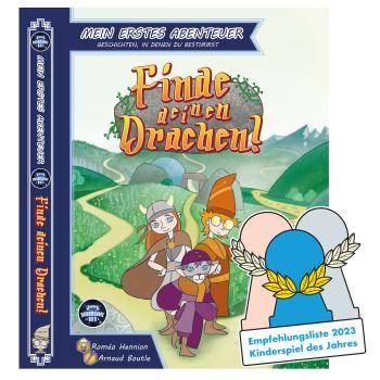Finde deinen Drachen! - Mein erstes Abenteuerbuch, deutsch