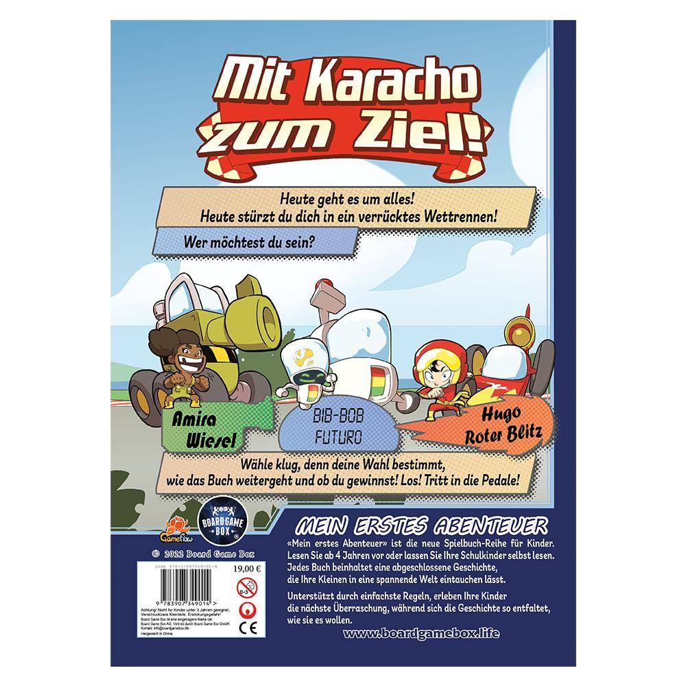 Mit Karacho zum Ziel! - Mein erstes Abenteuerbuch, deutsch