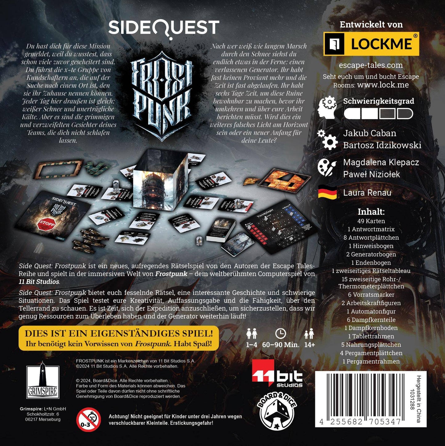 Frostpunk - SideQuest, deutsch