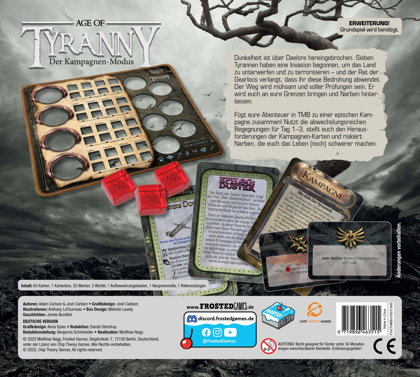 Too Many Bones: Age of Tyranny - Der Kampagnen-Modus (Erw.)