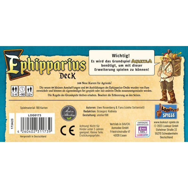 Agricola - Ephipparius Deck
