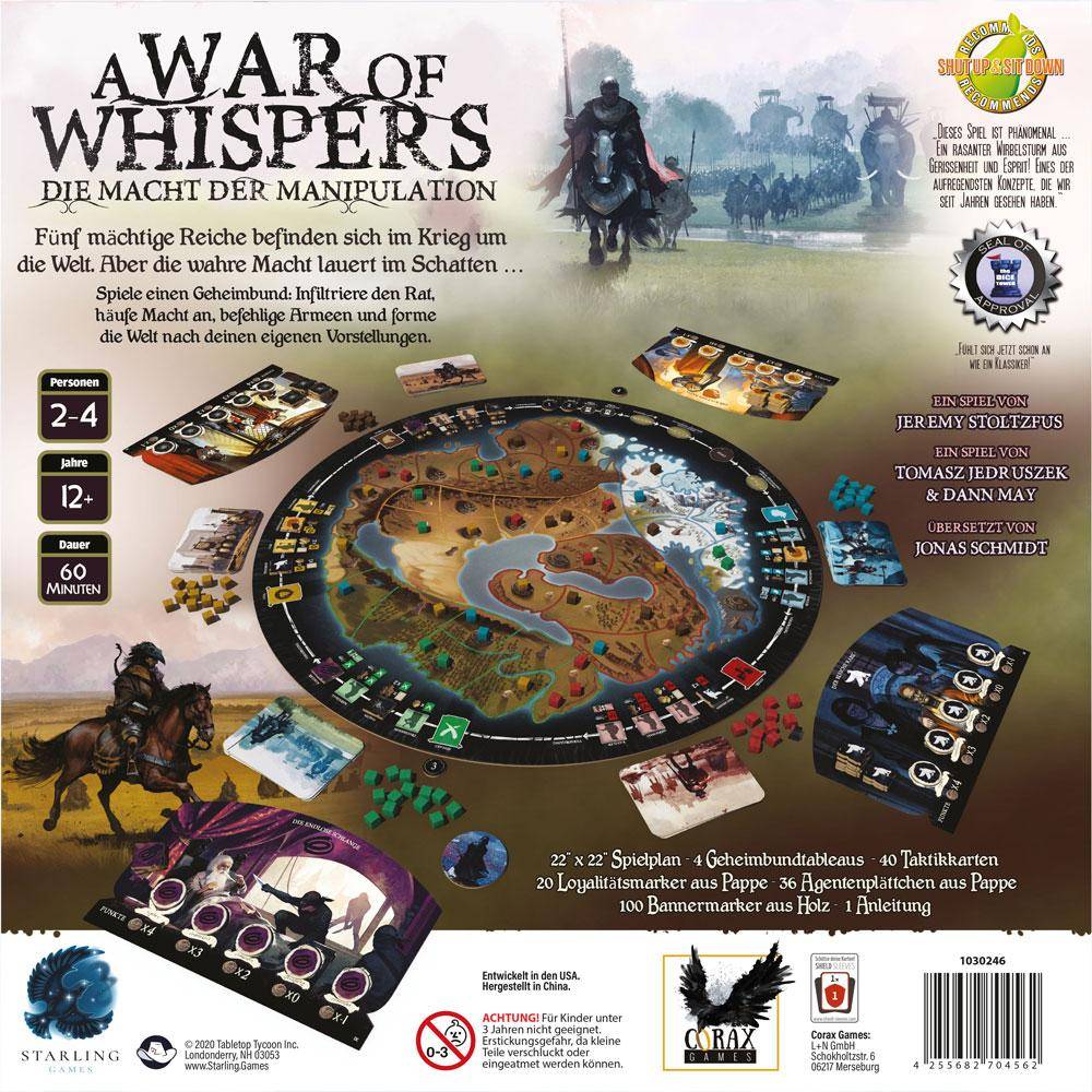 A War of Whispers, deutsch