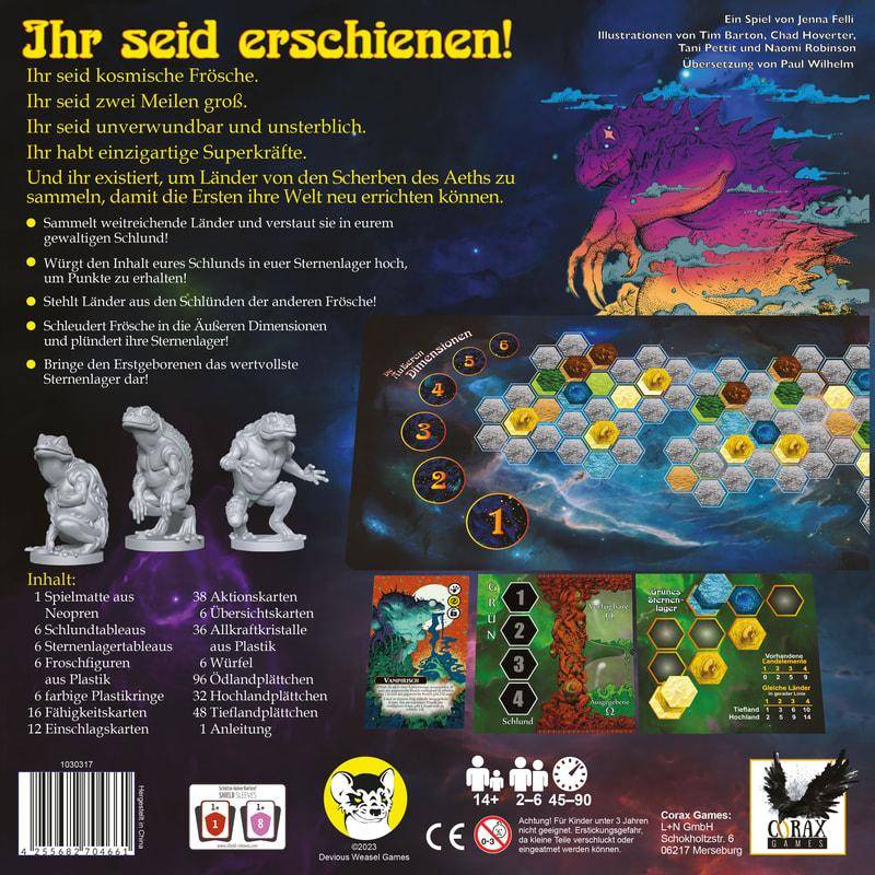 Cosmic Frog, deutsch