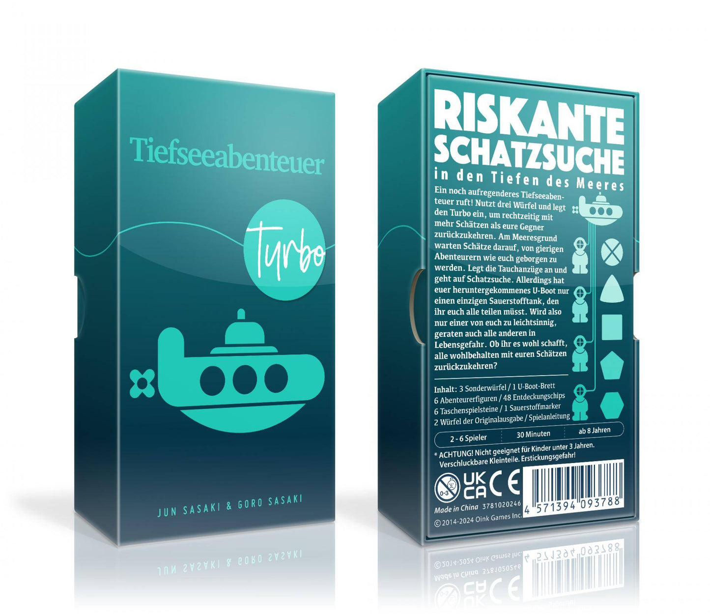Tiefseeabenteuer Turbo, deutsch