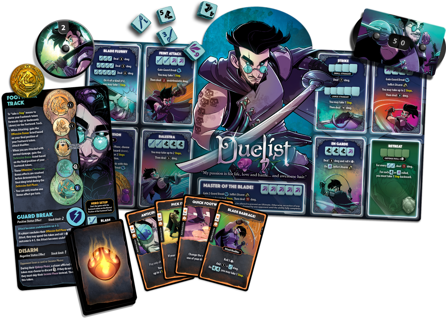 Dice Throne Hero Pack Duellist