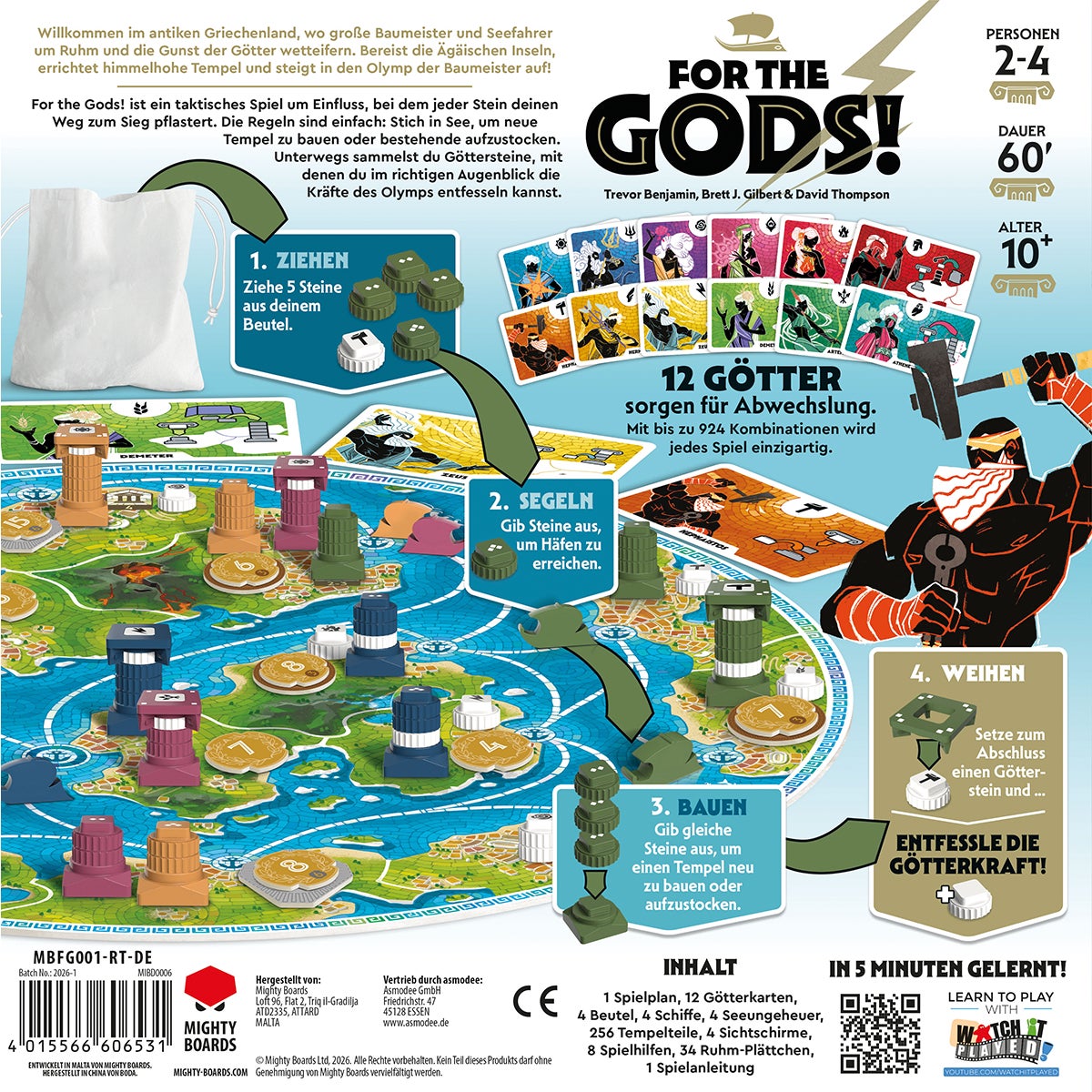 For the Gods!, deutsch