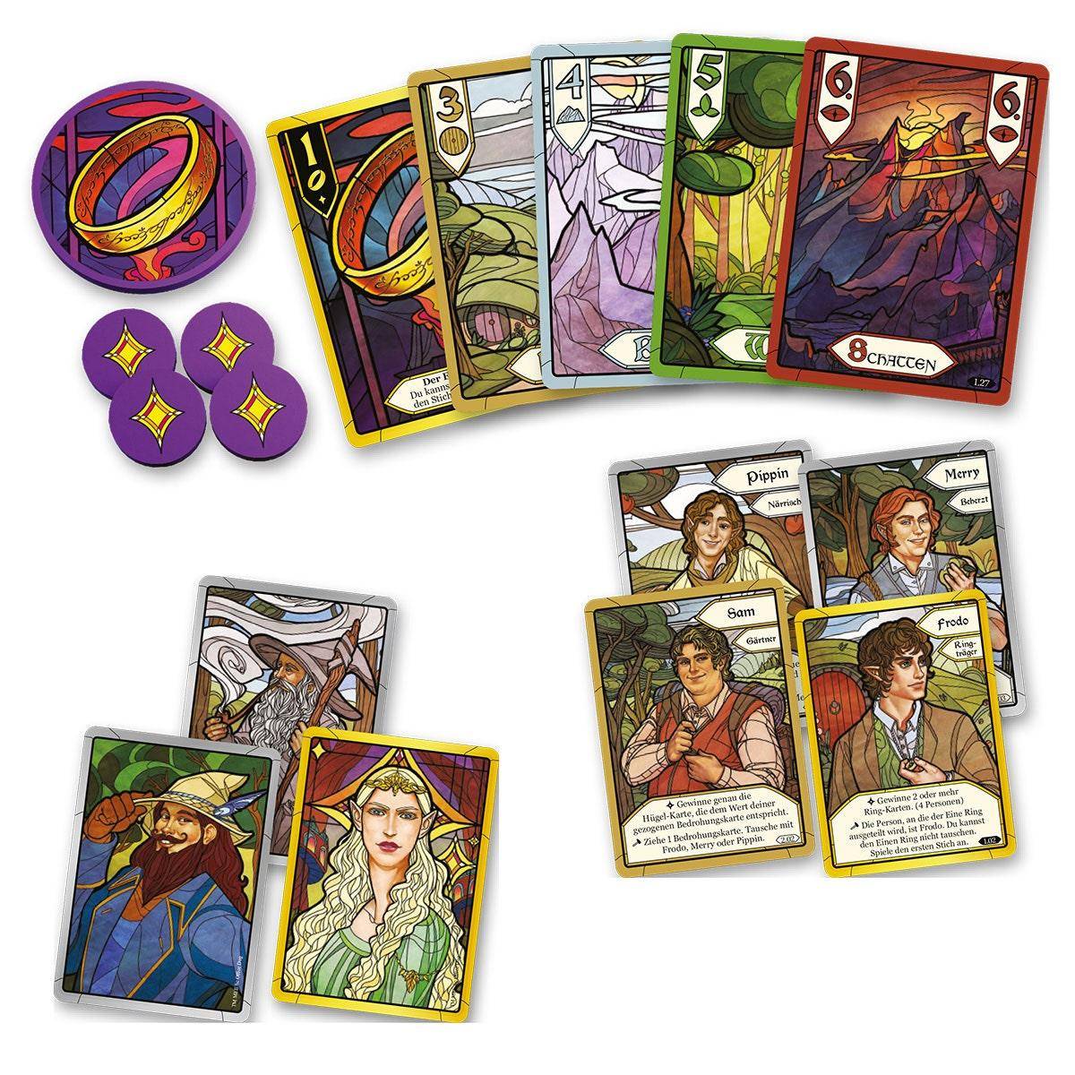 Der Herr der Ringe: Die Gefährten – Das Stichspiel, deutsch
