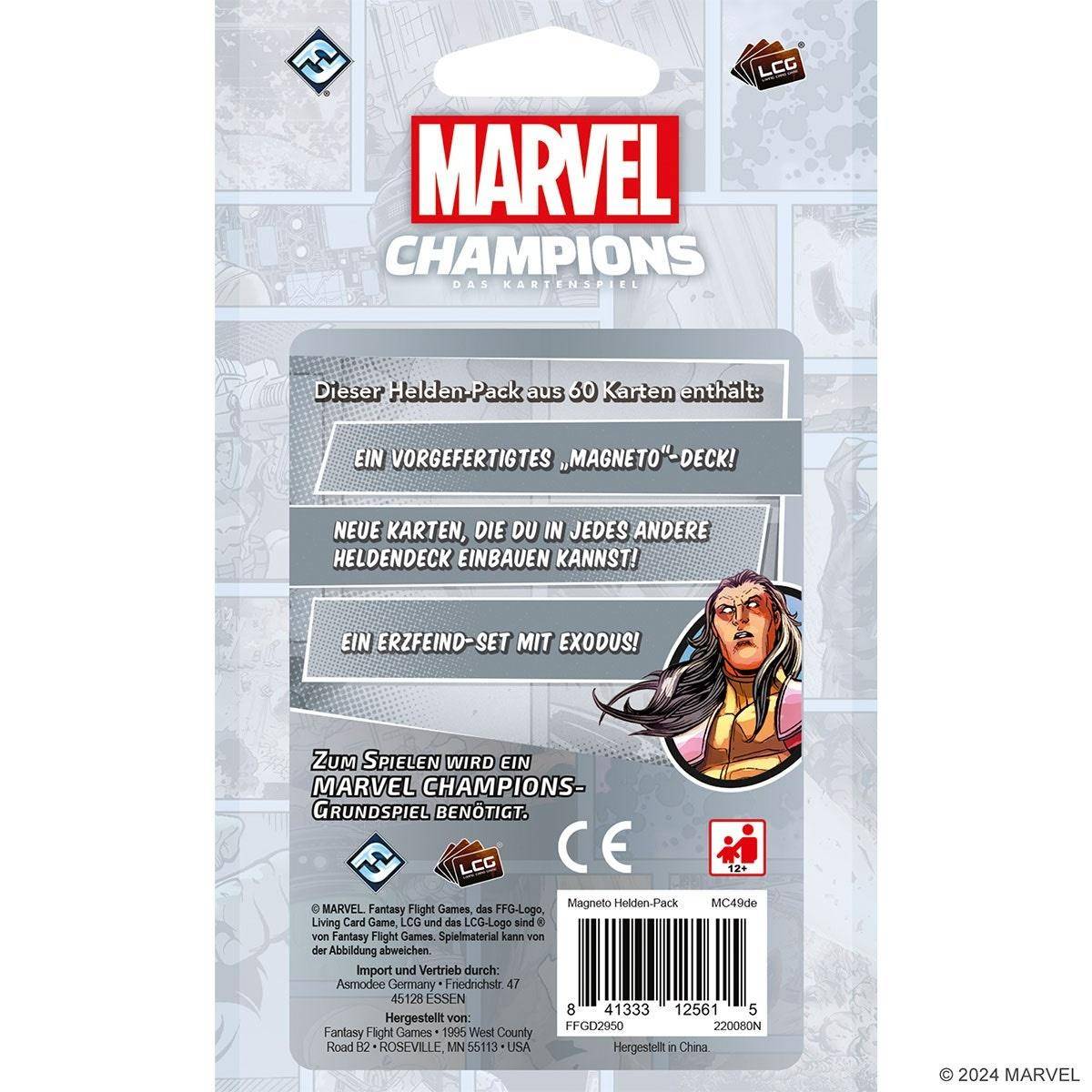Magneto - Marvel Champions - Das Kartenspiel, deutsch (Erw.)
