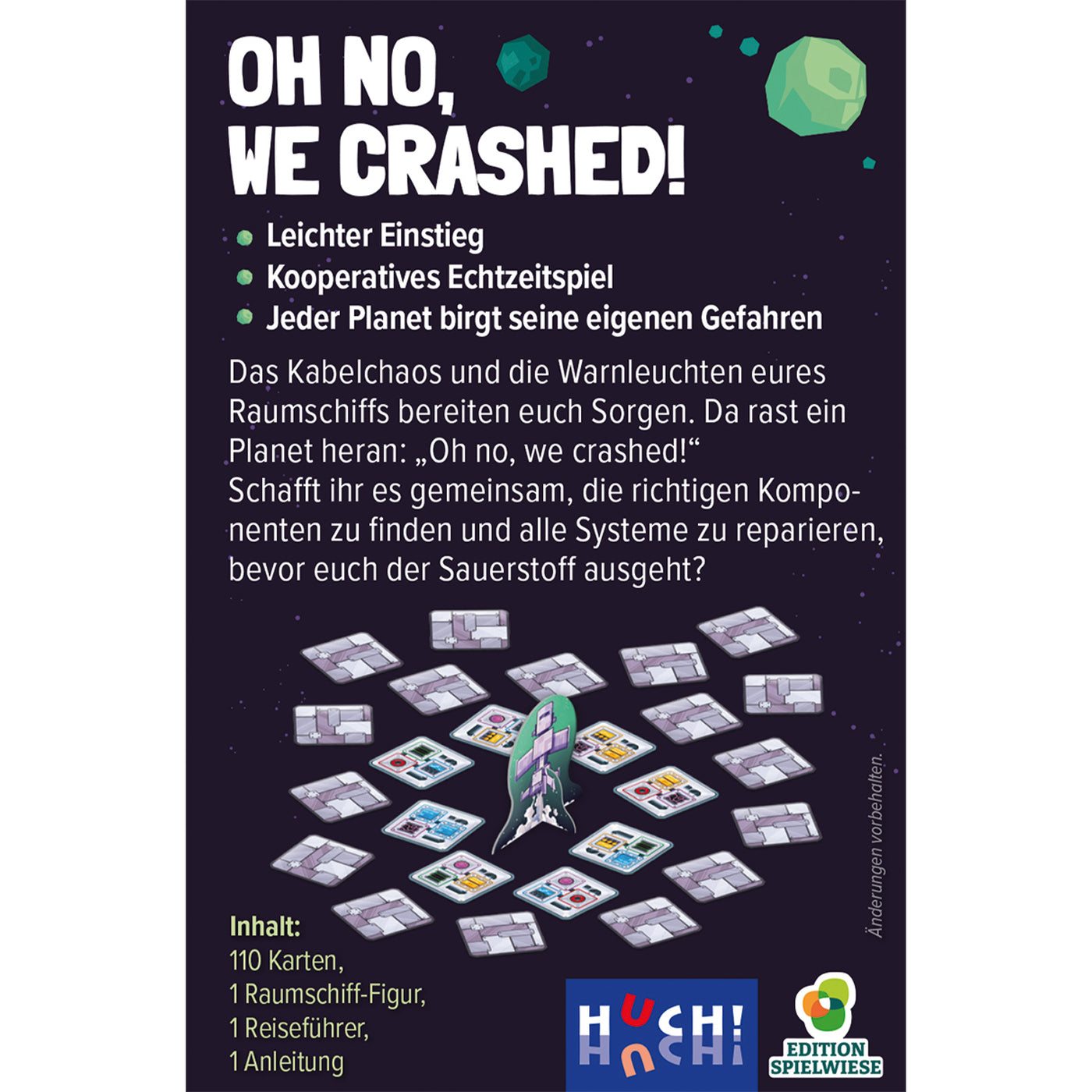 Oh no, we crashed, deutsch