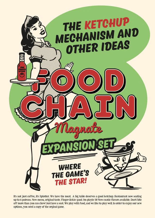 Food Chain Magnate: Ketchup Mechanism and Other Ideas EN/DE