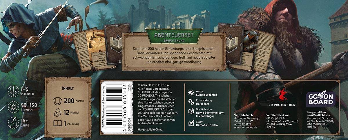 Abenteuerset - The Witcher: Die alte Welt, deutsch (Erw.)