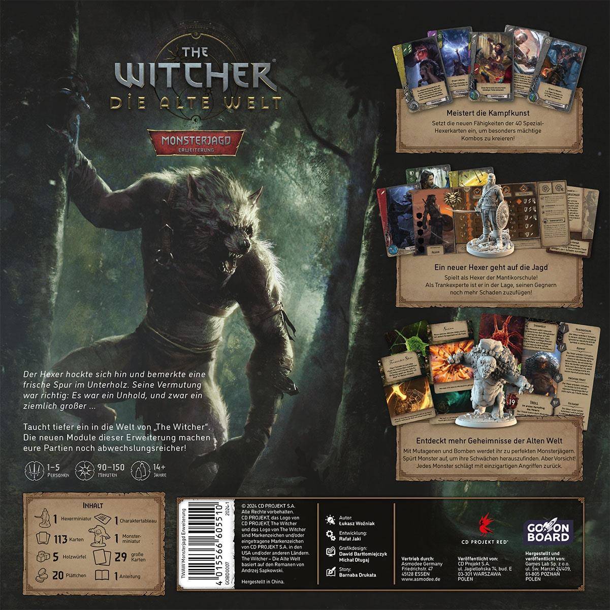 Monsterjagd - The Witcher: Die alte Welt, deutsch