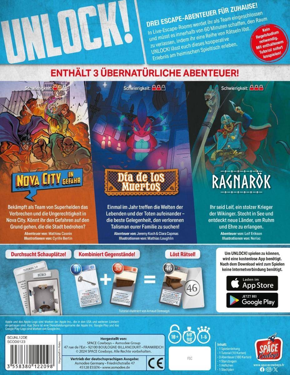 Supernatural Adventures (Box 12) - Unlock!, deutsch