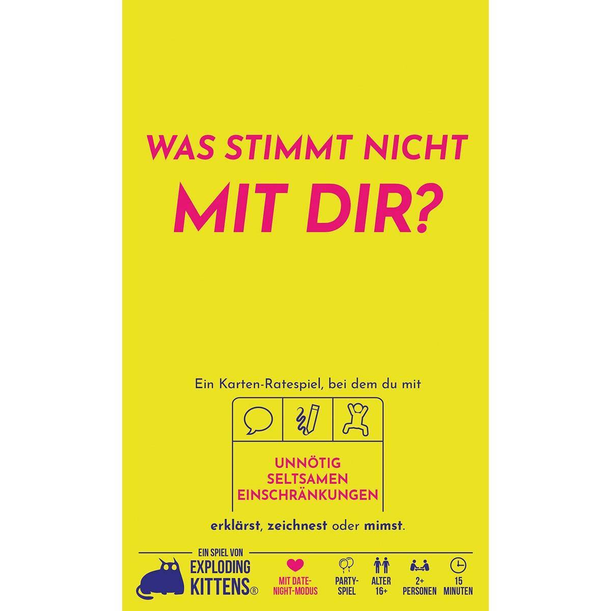 Was stimmt nicht mit dir?, deutsch