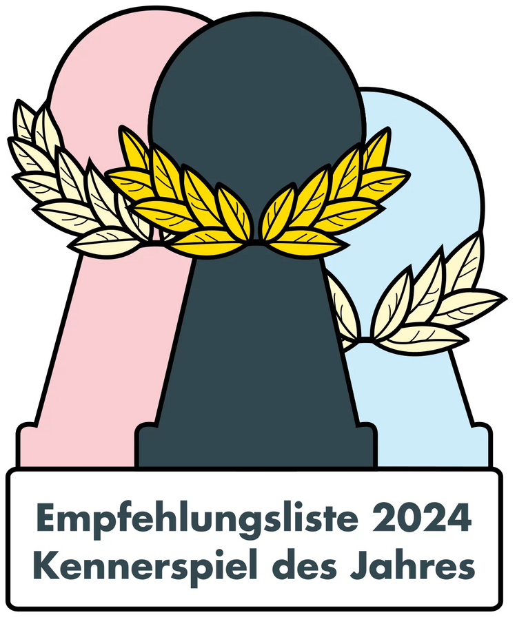 Empfehlungsliste Kennerspiel des Jahres 2024