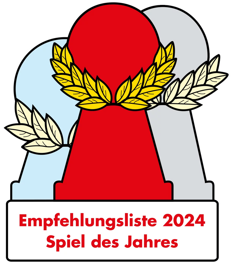 Empfehlungsliste Spiel des Jahres 2024