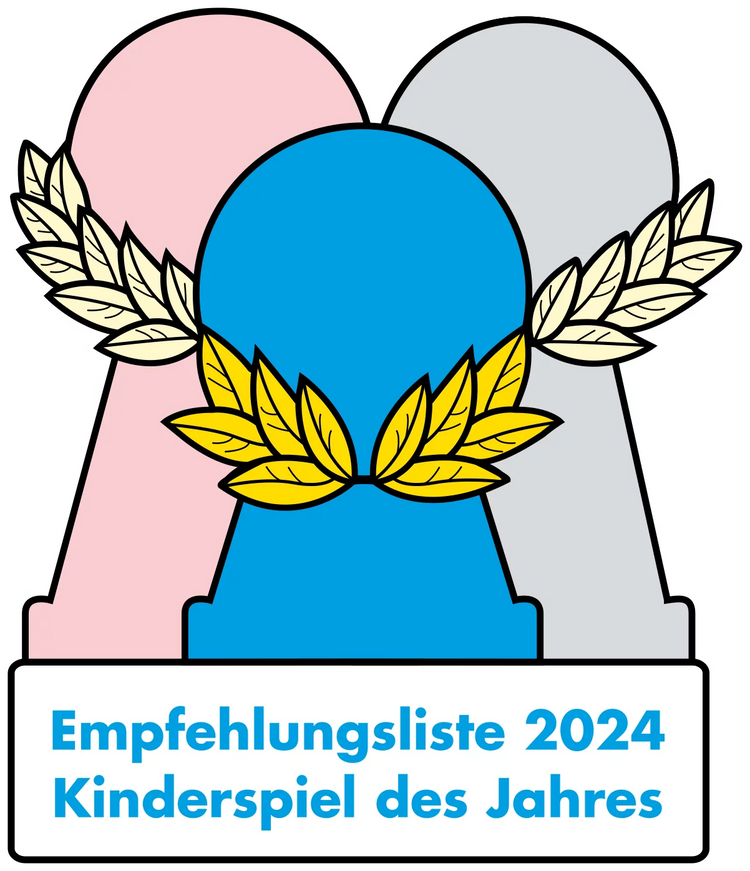 Empfehlungsliste Kinderspiel des Jahres 2024