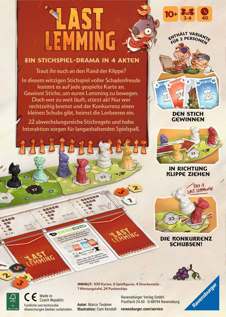 Last Lemming, deutsch