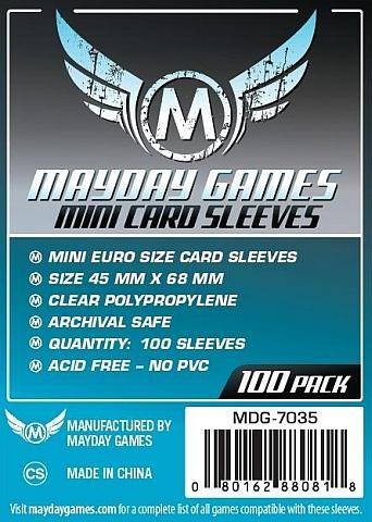 Mayday Sleeves 45 x 68mm Standard (100)