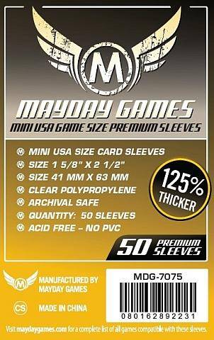 Mayday Sleeves 41 x 63mm Premium (50)