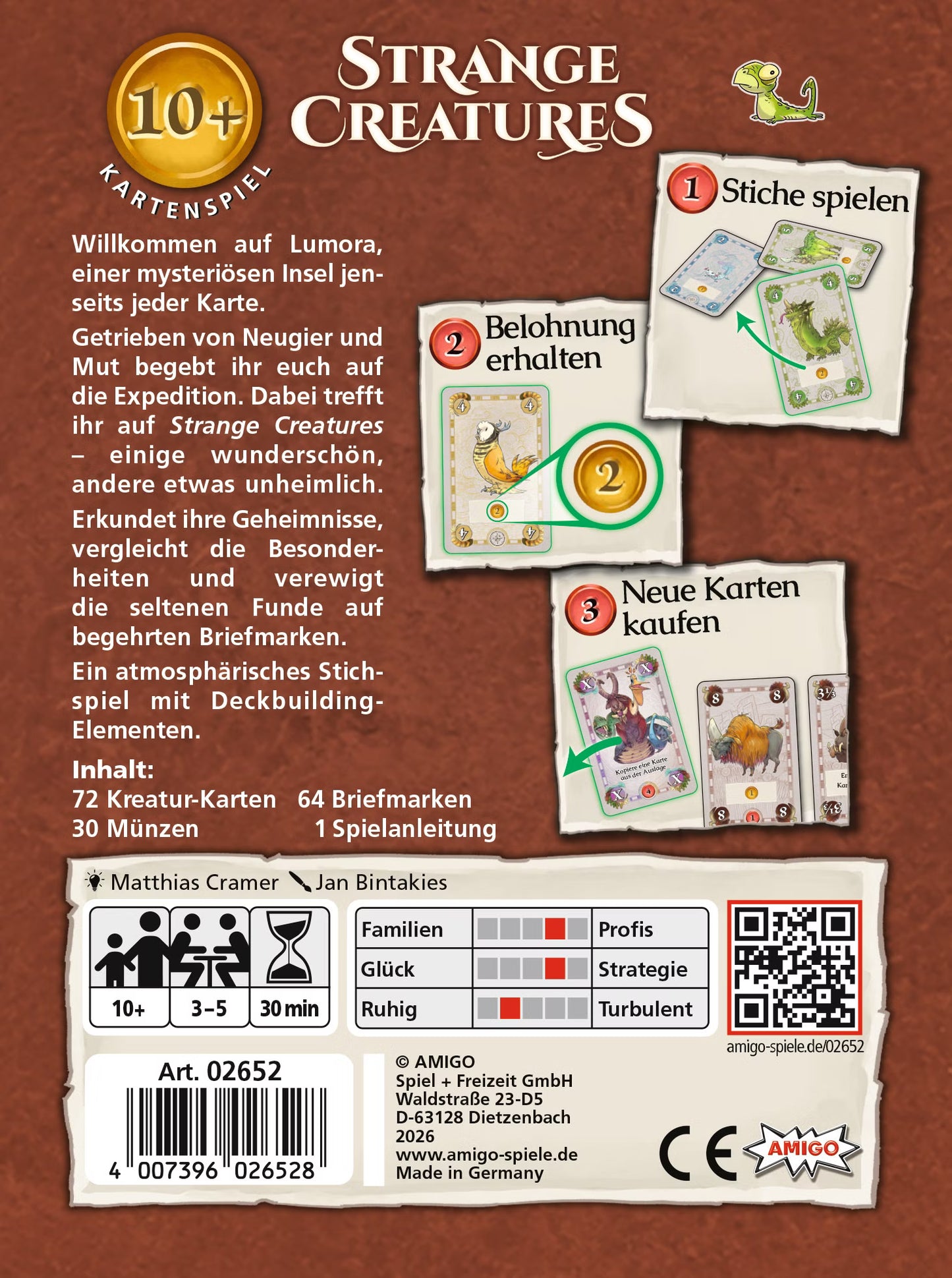 Strange Creatures, deutsch