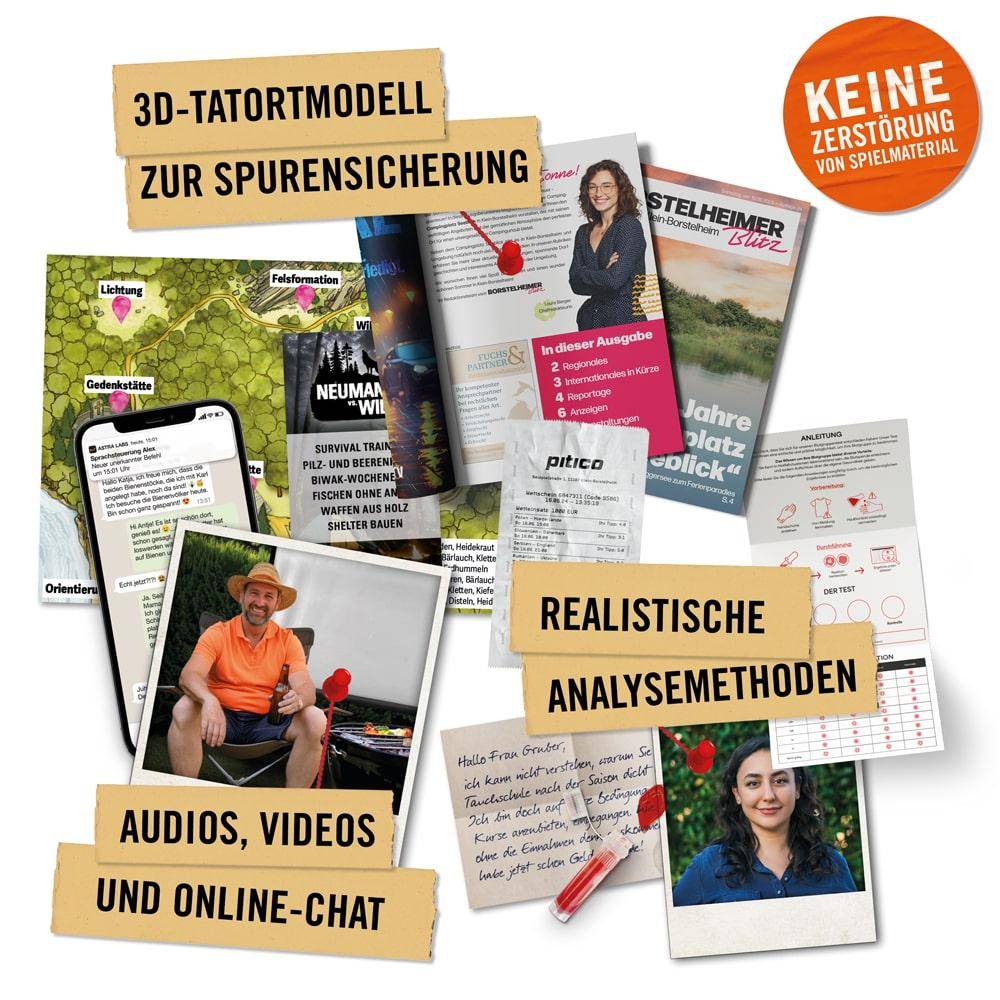 Der Campingkiller (Fall 12) - Hidden Games Tatort, deutsch