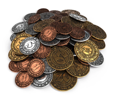 Kingdom Come Deliverance - The Board Game - Metal Coin Set