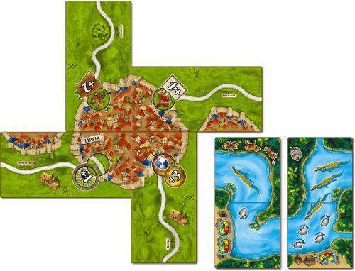 Carcassonne: City of Leipzig + Amazonas